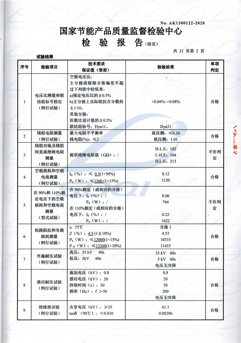 高低压试验报告-S11-1250蚌山蚌山蚌山油浸式变压器-2.jpg